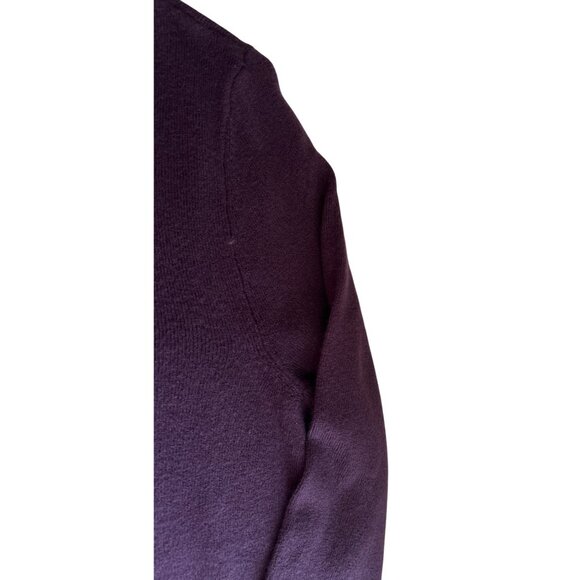Croft & Barrow Purple Button-Front Acrylic Cardigan Sweater Womens Small - Picture 7 of 7